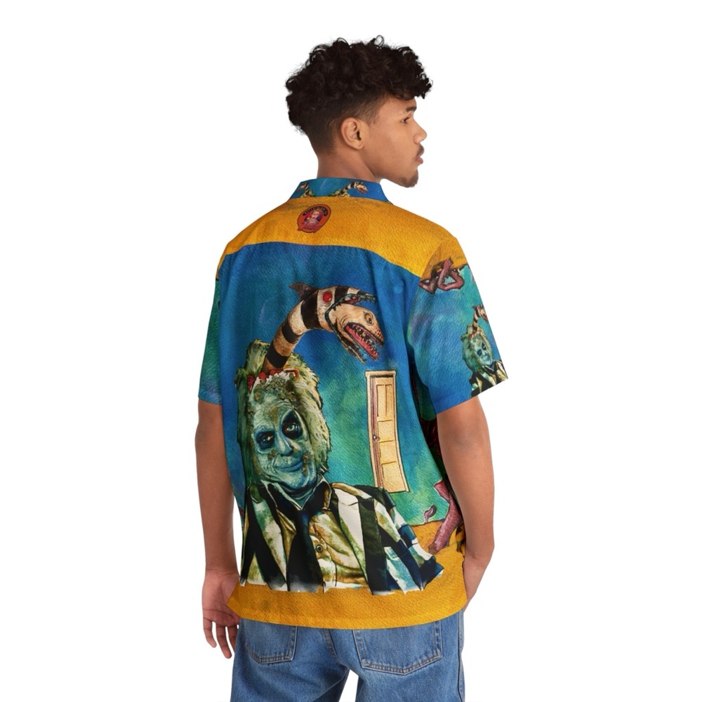 Beetlejuice, Bob & Sandworm on Saturn Hawaiian Shirt - Betelgeuse Button Down